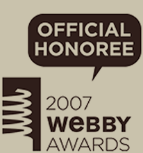 webby awards 2007